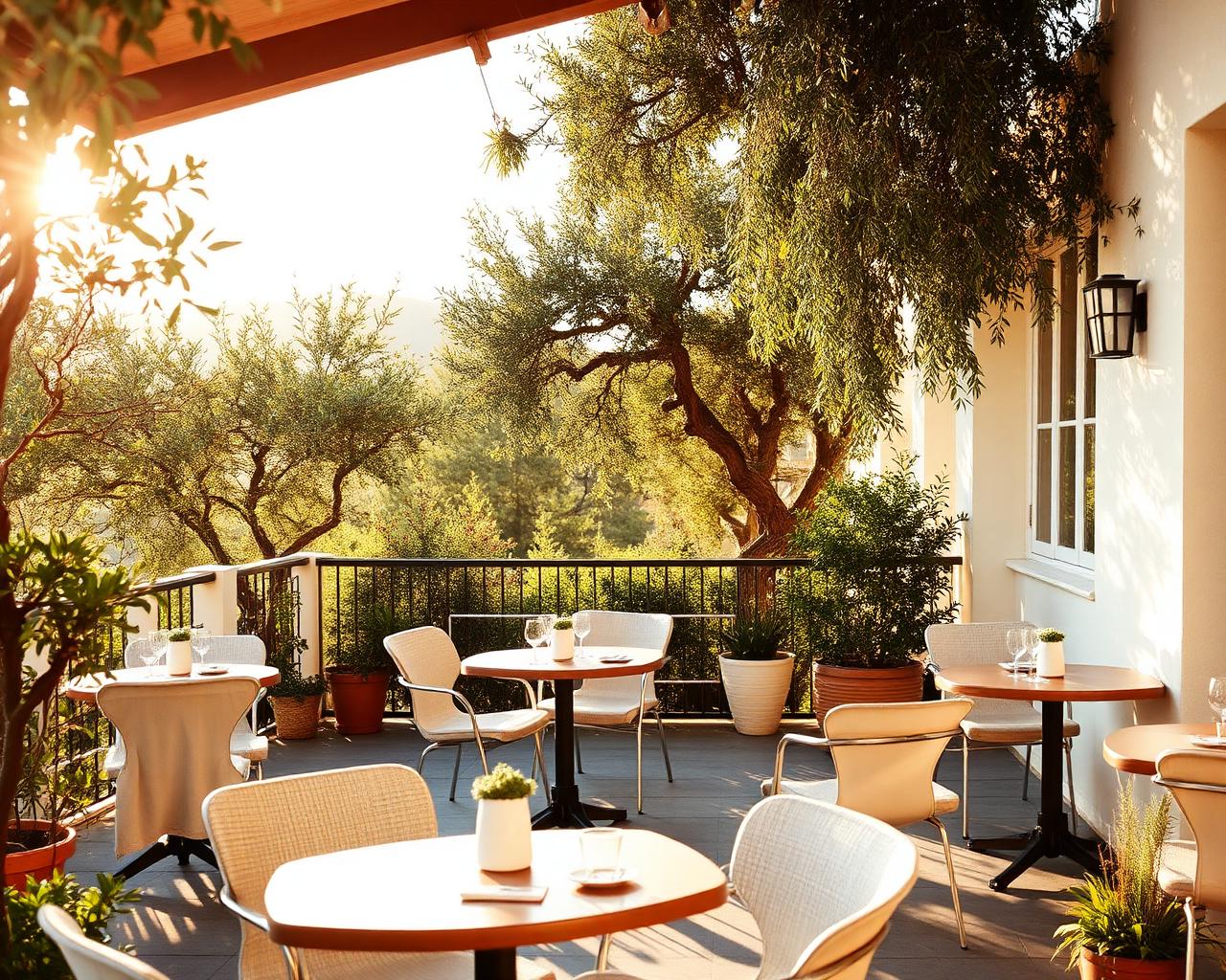 Café terrace